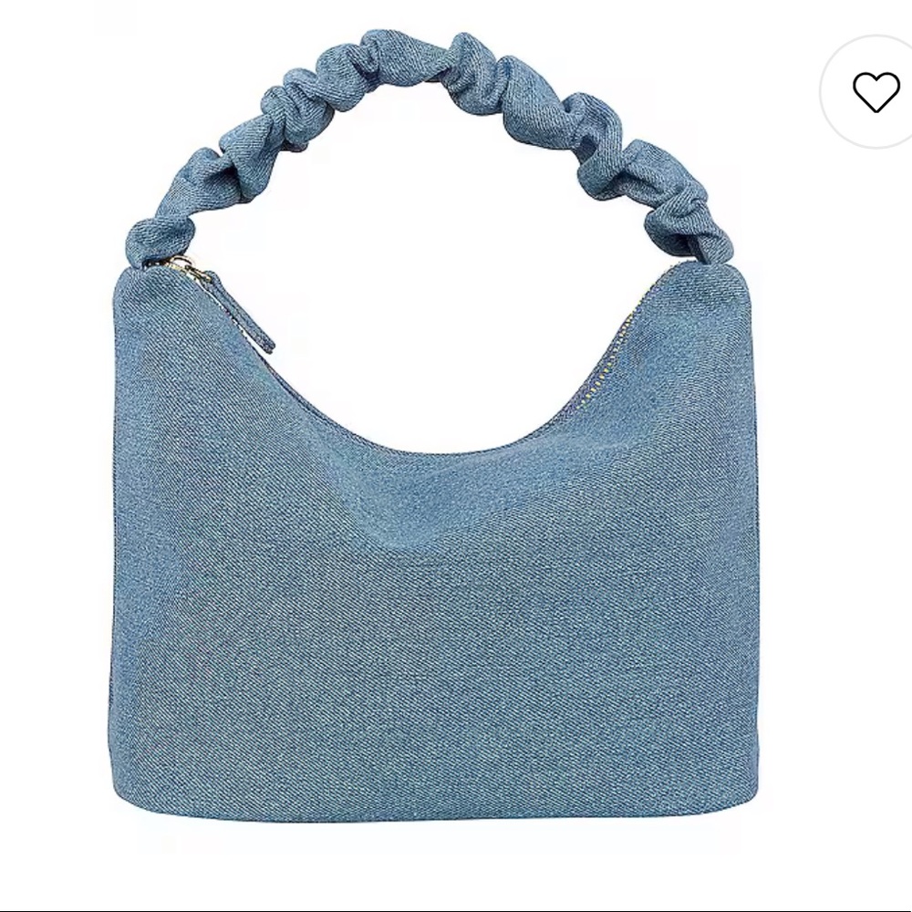Stoney Clover Lane Denim Scrunch Handle Bag NWT!
